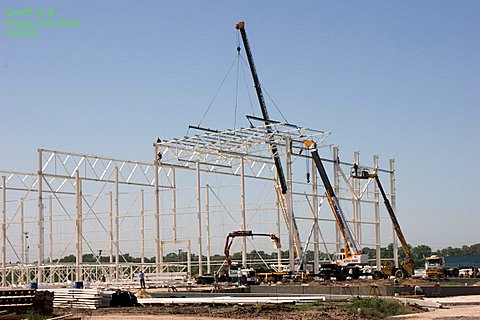 Montaje de estructura metálica